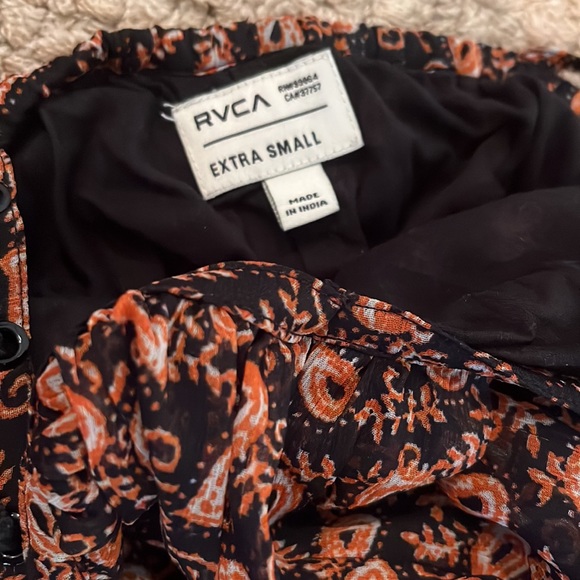 RVCA Flowy dress size extra small - Picture 3 of 3